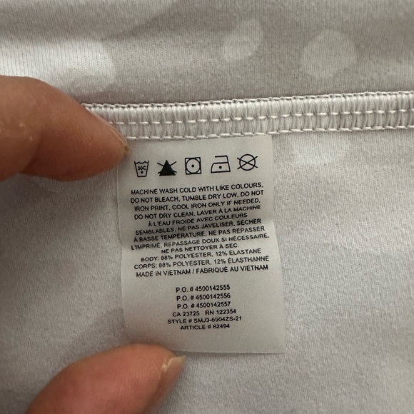 ⚡️2/$25⚡️ TNA Aritzia Light White and Gray Camouflage Leggings | NWOT | XS - Picture 4 of 6